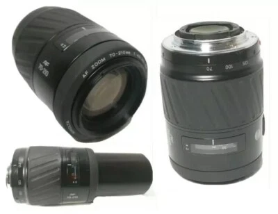 VTG Minolta Camera Lens AF Zoom 70-210mm 1.1/3.6ft 1:4.5 (22) - F:5.6 Macro EUC - Image 1 of 4