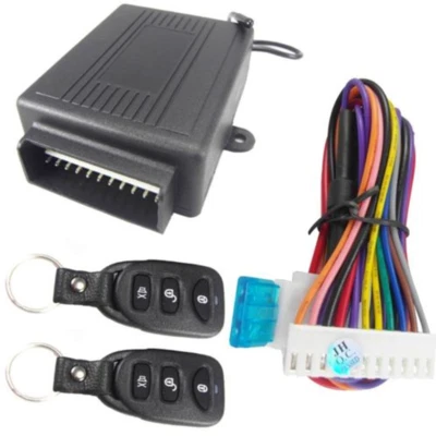 Car Central Power Door Lock/Unlock Remote Control Kit Keyless Entry System - Image 1 of 4