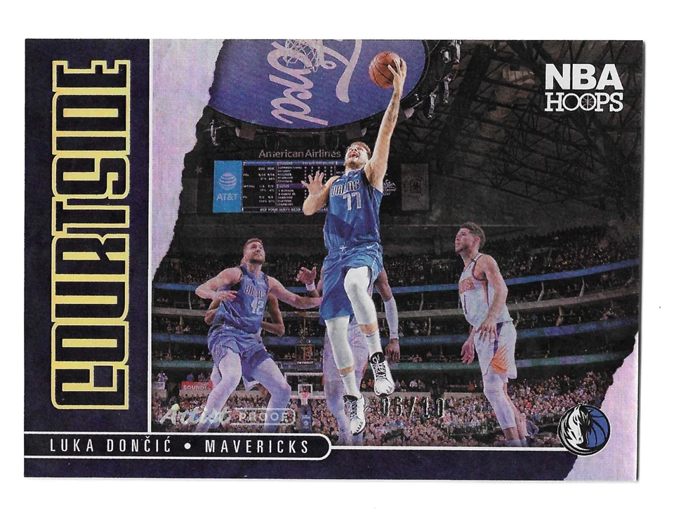 2020-21 Panini NBA Hoops Courtside Artist Proof Gold Holo #4 Luka Doncic /10 - Image 1 of 2