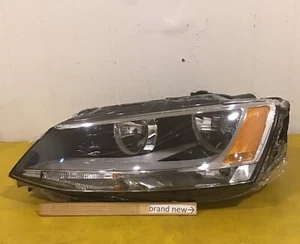 New) 2011-2014 Volkswagen Jetta Left/driver Side Halogen Headlight A-m Depo - Picture 1 of 10