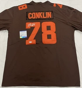 Jack Conklin Signed Autographed Cleveland Browns Jersey Psa/Dna - Picture 1 of 2