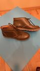 CLARKS Artisan Unstructured "Austin" Women's Size 6.5 Forest Leather Ankle Boots