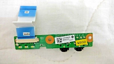 HP Compaq Presario CQ61 Laptop Audio Jack Ports Headphone Microphone - Image 1 of 2