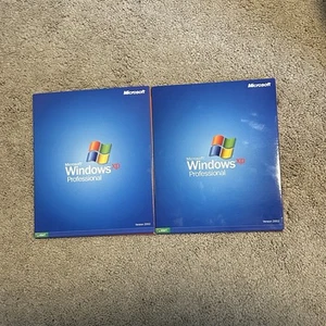 Microsoft Windows XP Professional Pro Version 2002 CD w/ Product Key (2) - Picture 1 of 1