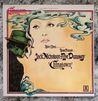 JERRY GOLDSMITH Chinatown SOUNDTRACK LP UK 1974 FIRST PRESS Roman Polanski JAZZ - Image 1 of 4