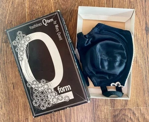 Vtg 1960s Mary Quant Youthlines Qform Brassiere in Original Packaging Black 34A - Picture 1 of 10