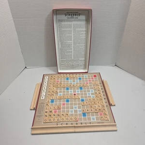 Scrabble Board Game 1976 Selchow & Righter Complete Set Vintage Classic - Picture 1 of 6