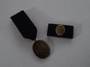 Set Bundeswehr Leistungsabzeichen bronze Bandspange + Miniatur SONDERAUKTION - Bild 1 von 1