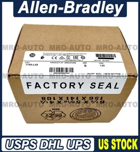 New Sealed AB 1768-L45 SER B CompactLogix L45 3 MB Memory Controller - Picture 1 of 2