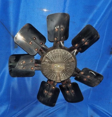 1994-1998 Ford F250 F350 Turbo Diesel Engine Radiator Cooling Fan Blade Assembly - Image 1 of 4