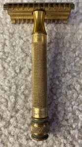 Vintage 20er Jahre Gillette Rasierhobel langer Kamm Patent angemeldet USA - Bild 1 von 13