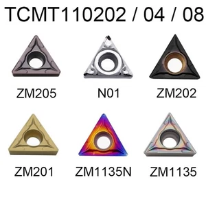 10PCS TCMT110202 / TCMT110204/TCMT110208 Indexable CNC carbide turning insert - Picture 1 of 6