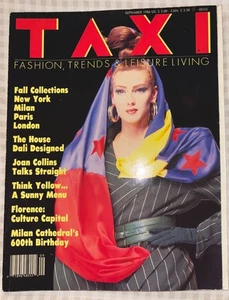 TAXI Magazine September 1986 RARE! Retired. PRISTINE “Like New!” 221+ Pages - Picture 1 of 7