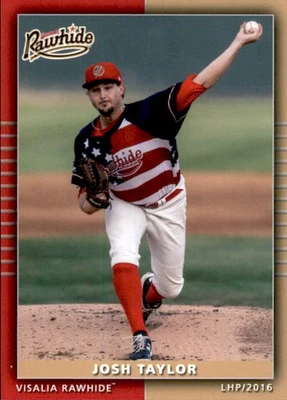 2016 Visalia Rawhide Grandstand #29 Josh Taylor Phoenix Arizona NM Baseball Card - Image 1 of 2