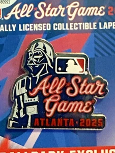 Darth Vader Star Wars MLB All Star Game 2025 Atlanta Braves Pin - Picture 1 of 1