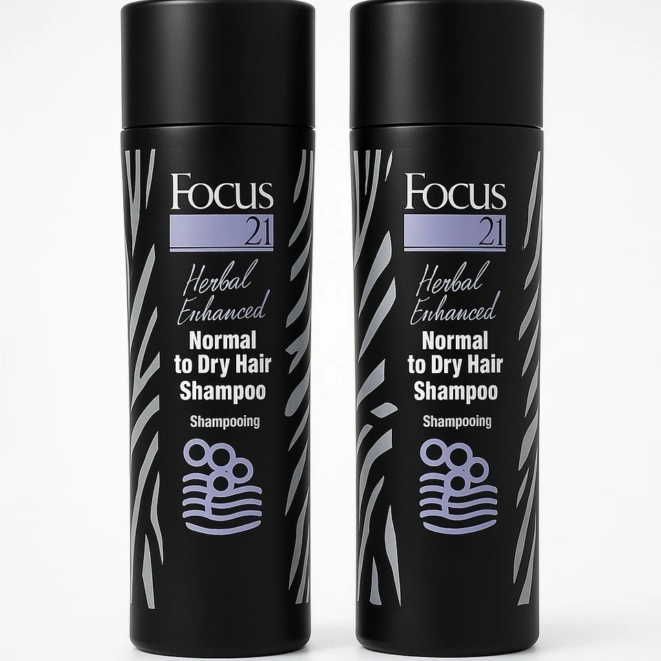 Champú de jojoba Focus 21 paquete de 2 oz - cabello normal a seco - raro y descontinuado Foto 1 de 1