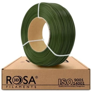 Filamento PLA Rosa 3D 1,75 mm 1000g Verde Esercito, ricarica - Foto 1 di 3