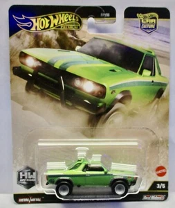2025 HOT WHEELS CAR CULTURE OFF ROAD SUBARUU BRAT GREEN 3/5 REAL RIDERS  - Picture 1 of 2