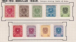 Austria 238-247 MH OG ¡ENVÍO GRATUITO!! - Imagen 1 de 1