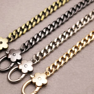 New Replacement Metal Purse Chain Strap Handle Shoulder Crossbody Bag Handbag #Q - Picture 1 of 11