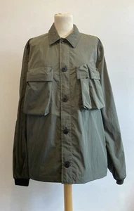 Mens Marshall Artist Quinto Molecular Overshirt Size Medium Khaki Jacket BNWT - Picture 1 of 7