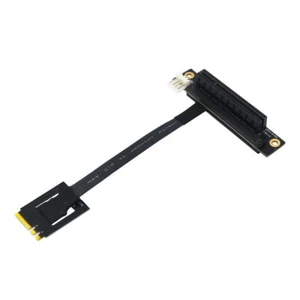 270 degree M.2(NGFF) Dual Key A-E To PCI-E 8X Adapter cable - Picture 1 of 7