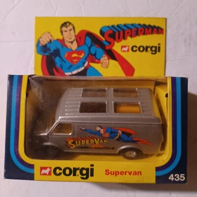 CORGI SUPERMAN  Supervan Diecast #435 - Image 1 of 4