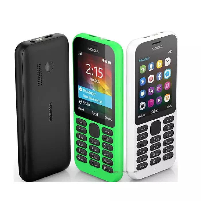 Nokia 215 2G Cellphone Bluetooth Dual SIM 0.3MP GSM 900 / 1800 Original 2.4" - Image 1 of 4