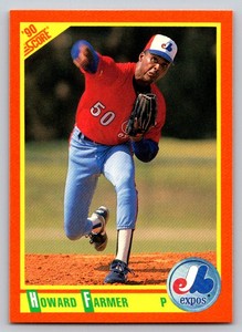 1990  Score Rookie & Traded #91T Howard Farmer Rookie Card