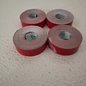 4PK Label RED for Dymo 3D Plastic Embossing Tape Xpress Label Maker 3/8" 3m - Picture 1 of 3