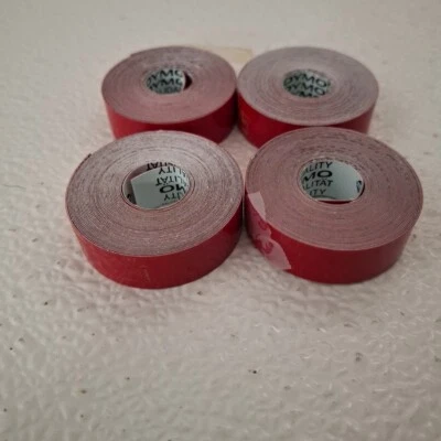 4PK Label RED for Dymo 3D Plastic Embossing Tape Xpress Label Maker 3/8" 3m - Image 1 of 3