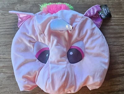 New Plush Unicorn Head Mask Unisex Oversized  Costume Halloween - Image 1 of 4