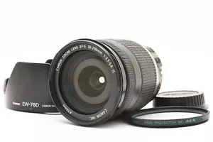 【 NEAR MINT+++ w/ EW-78D Hood 】 Canon EF-S 18-200mm f3.5-5.6 IS Lens From JAPAN - Picture 1 of 12