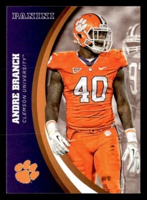 Andre Branch 2016 Panini Collegiate Card #11 Clemson Tigers - Image 1 of 2