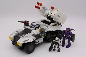 Mega Bloks Halo UNSC Arctic Wolverine Set #96852 Hunter & Marine Near Complete - Picture 1 of 13