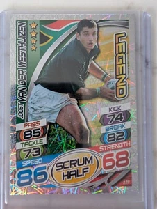 2015 Topps Rugby Attax #229 Joost Van Der Westhuizen - Picture 1 of 2