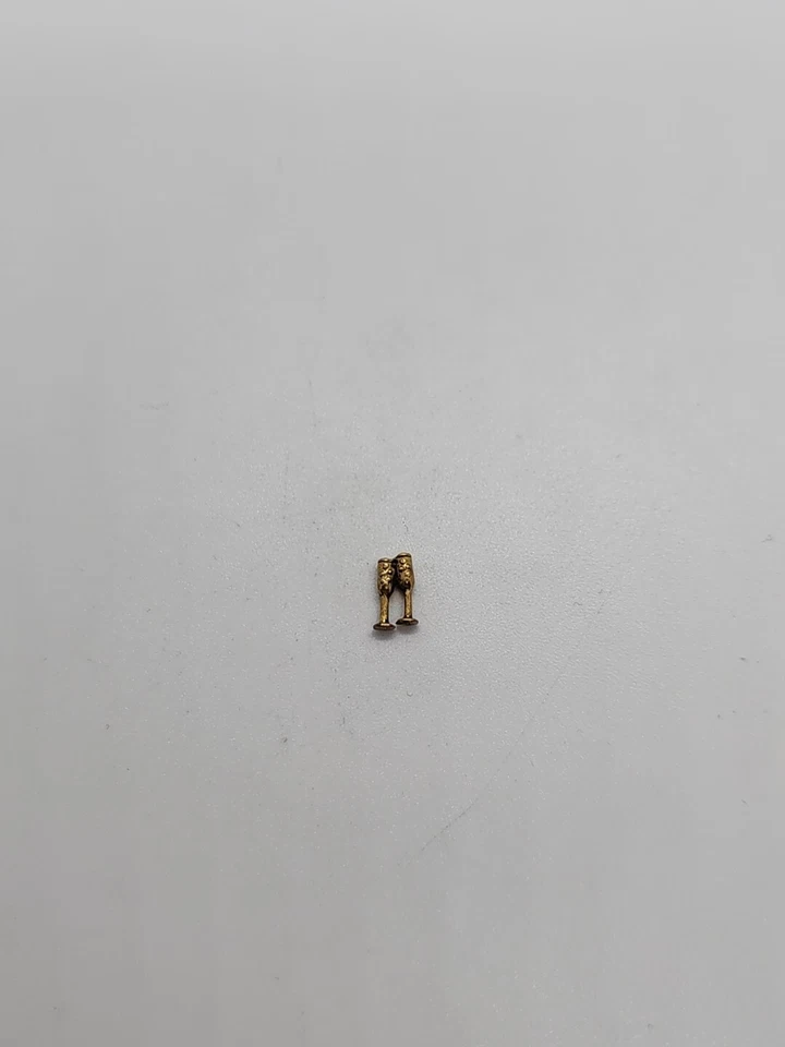 Dije flotante flautas de boda #362 para tu medallón de búho de origami envío gratuito Foto 1 de 1