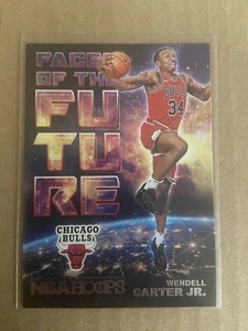 Wendell Carter Jr 2018-19 NBA Hoops Faces Of The Future #7 Chicago Bulls  - Picture 1 of 2
