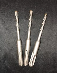 Cantidad de 3 brocas de taladro rotativo de martillos SDS 1/4"" x 4 1/4"" apto para Hilti Bosch DeWalt Mikita - Imagen 1 de 4