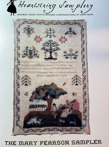 The Mary Pearson Sampler By Heartstring Samplery - Picture 1 of 7