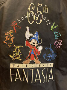 Walt Disney Fantasia 65th  Limited Edition Leather Jacket 1 Of 600 Xl