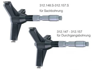 Dreipunkt-Innenmessschrauben für große Messbereiche - Bild 1 von 2