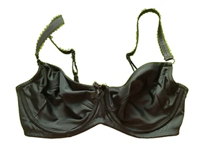 Closer With E-VIE UK 34DD Black Underwired Full Cup Bra - Picture 1 of 4