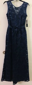 Betsy & Adam Lace Prom Dress Sz 4 New with Tags Evening Gorgeous Formal - Picture 1 of 12