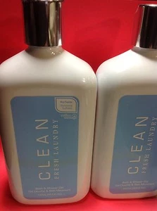 2 X Clean Fresh Laundry Bath and Shower Gel 18.5 Fluid OZ Each NEW AND SEALED. - Bild 1 von 3