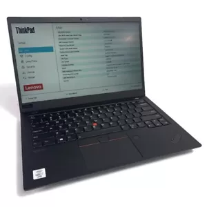 Lenovo ThinkPad X1 Carbon G8 14" i7-10610U 1.8GHz 16GB -512GB NVMe SSD - Win11 - Picture 1 of 15
