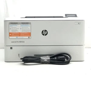 HP LaserJet Pro 4001dne Laser Monochrome Printer W/ Power Supply - Picture 1 of 5