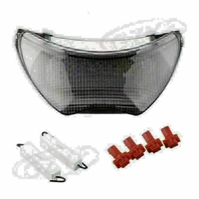 Fit HONDA CBR600 F4 99-00 F4I 04-07 LED Tail Light Brake Turn Signal Lamp Smoke - Image 1 of 4