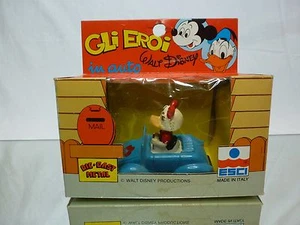 ESCI - DAISY DUCK KATRIEN IN CONVERTIBLE - COMIC WALT DISNEY - BLUE IN BOX - Imagen 1 de 6