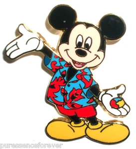 WDW/DLR Custom Clutches Pin Back Pack: Mickey Pin - Imagen 1 de 1